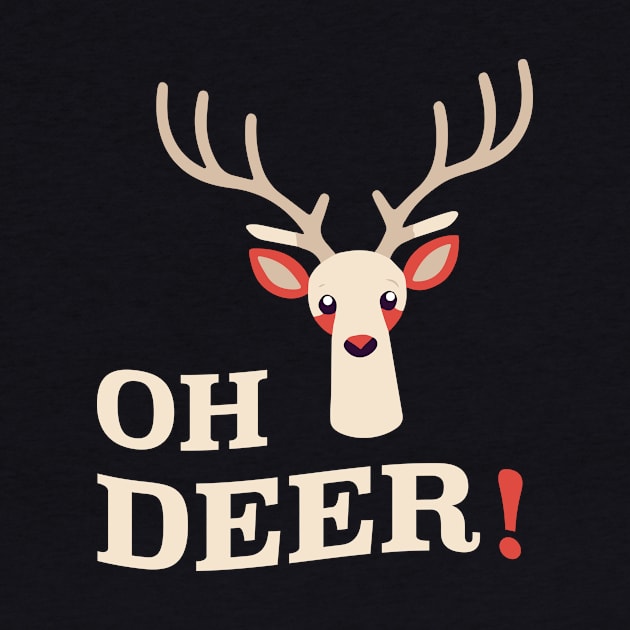 Oh Deer! || Adorable Deer Vector Art by Mad Swell Designs